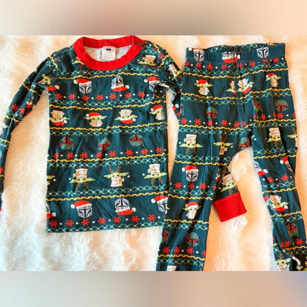 Hanna Andersson Mandalorian Christmas Pajama Set Kids